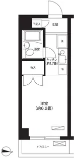 ピエールシークル【5階】の間取り