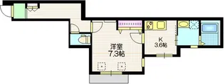 千住仲町メゾン【1階】の間取り
