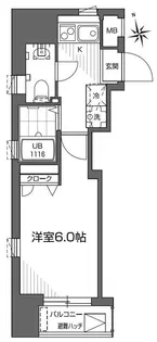 グランアセット早稲田【5階】の間取り