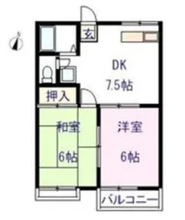 アトラス【2階】の間取り