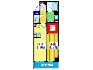 アドラブールKIKI【7階】の間取り