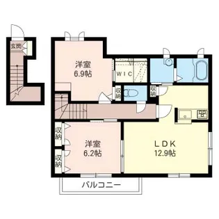パトリア【2階】の間取り