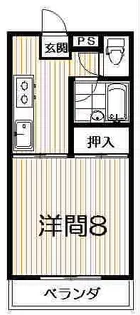 グリーンヒル玉露【1階】の間取り