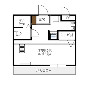 パークハウス牛久保【2階】の間取り