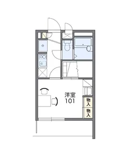 S K【3階】の間取り