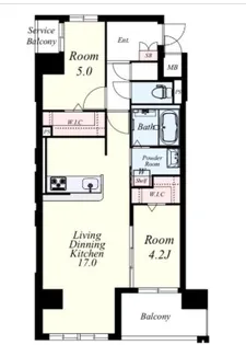 エクストラ パレス【3階】の間取り