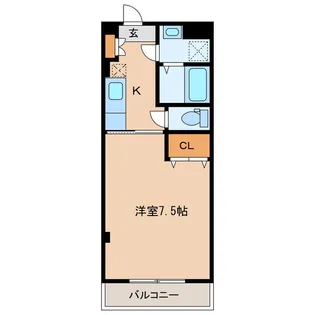 アルル竜【3階】の間取り