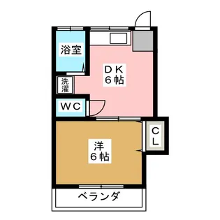 吉南三サンルーム【2階】の間取り