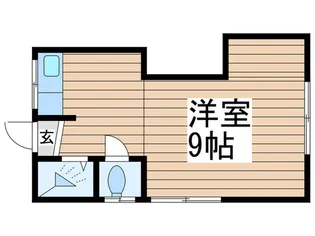 松井荘【2階】の間取り