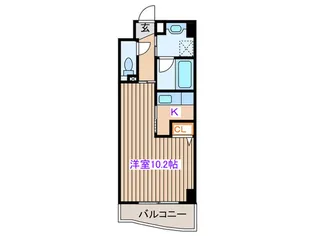 RONDINEII榴岡【5階】の間取り