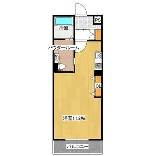 ガーデンコート【4階】の間取り