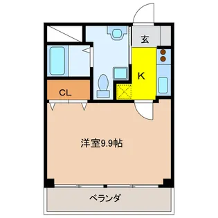 ISM III【1階】の間取り