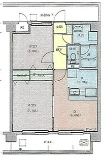グラントミー【2階】の間取り