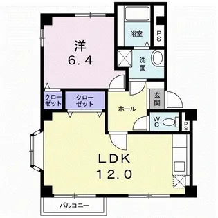 アルカディア【2階】の間取り