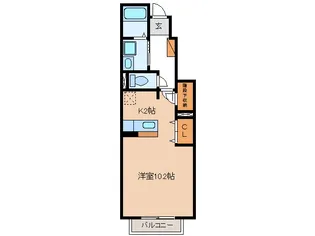 ブロードヒルズ【1階】の間取り