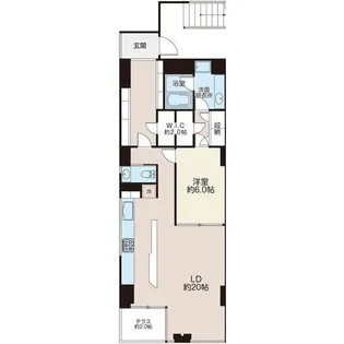 プラス自由が丘【2階】の間取り