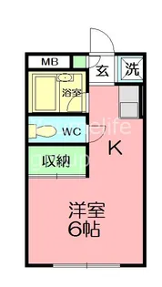 メゾン・S・K【2階】の間取り