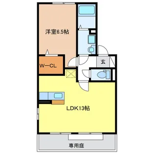 岐阜県岐阜市正木西町【アパート】の間取り