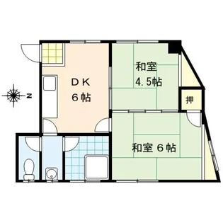 やすらぎビル【3階】の間取り
