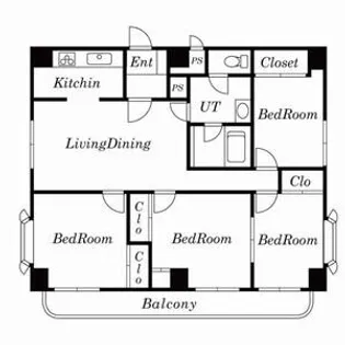 エイトビル21【8階】の間取り