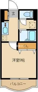 リバークレーン【2階】の間取り
