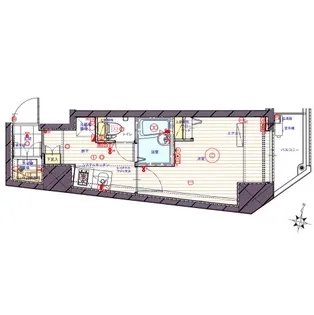 クレイシア池上【2階】の間取り