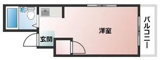 パラレル城内【3階】の間取り