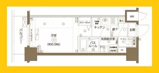 神奈川県横浜市神奈川区神奈川2【マンション】の間取り