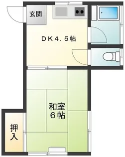 山口方【2階】の間取り