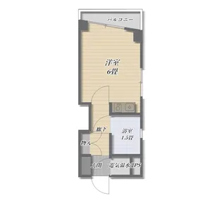 YHS堀田【3階】の間取り