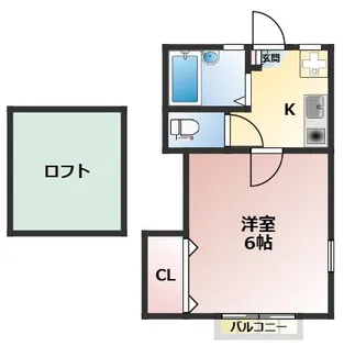 クリーンエフ2【2階】の間取り