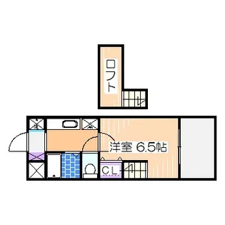 オクト白鷺【3階】の間取り