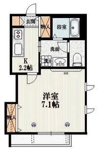 メゾン静【2階】の間取り