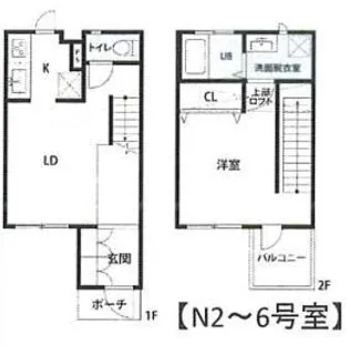 KASHIWANOHA HYGGE(柏の葉ヒュッゲ) N棟【1階】の間取り