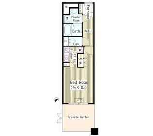 東京都新宿区四谷3【マンション】の間取り