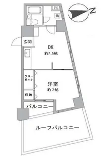 トーカン上野北キャスティール【2階】の間取り