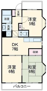 ブリュッヘンパーク【2階】の間取り