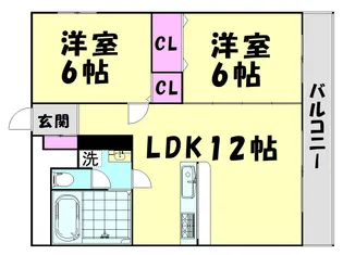 リーゼンラート三葛【4階】の間取り