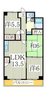 INSURANCE BLDG XVI【3階】の間取り