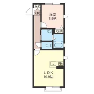 シャーメゾン Licht・Plats【1階】の間取り