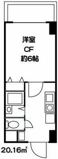 クオーレ青葉台【8階】の間取り