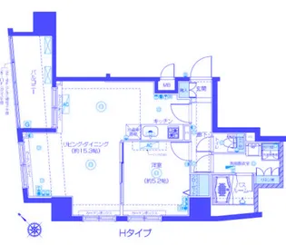 フェニックス新横濱クアトロ【9階】の間取り