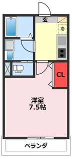 千葉県柏市藤心3【アパート】の間取り