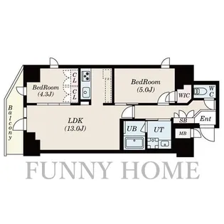 東京都世田谷区上馬4【マンション】の間取り