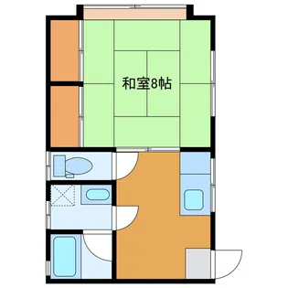 マイプチリバー【1階】の間取り