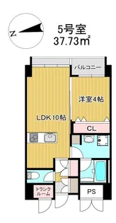 PAXレジデンス【5階】の間取り