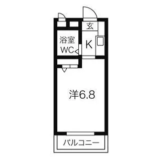 ジョイフル一社【2階】の間取り