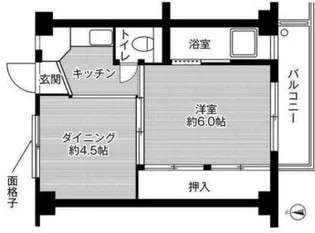 ビレッジハウス真壁2号棟【2階】の間取り