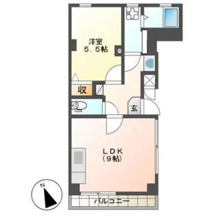 山文ビル【2階】の間取り