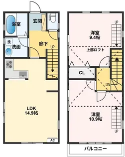 埼玉県さいたま市緑区大字大間木【一戸建】の間取り
